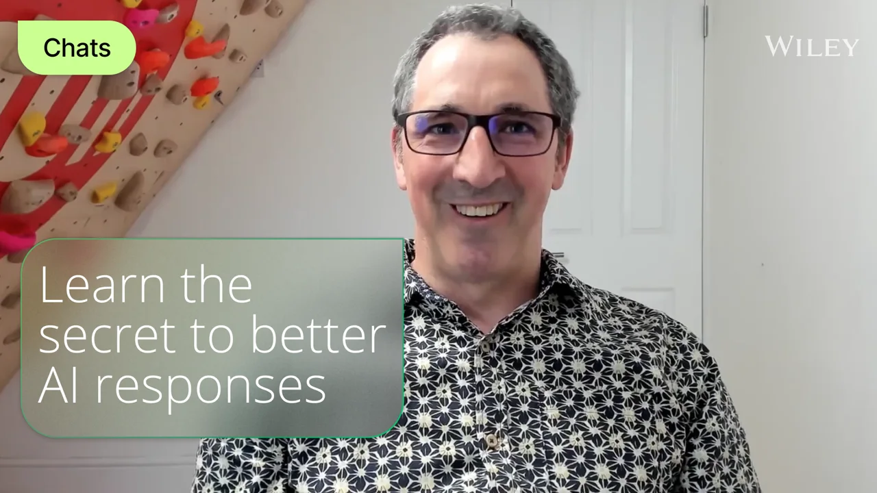Chats Episode 2: Integrating AI into Research video poster
